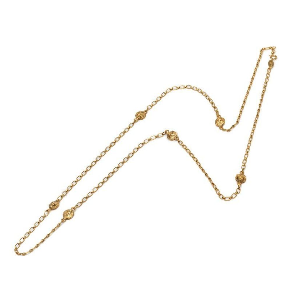 Chanel Lion Long Necklace